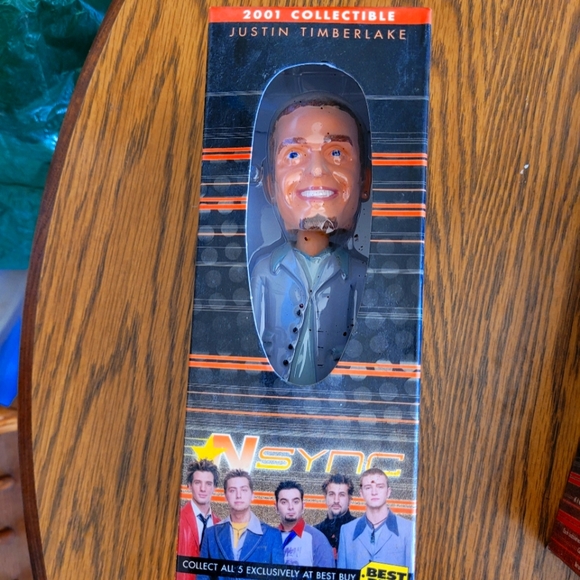 01 LIMITED EDITION *NSYNC BOBBLE HEAD - Picture 3 of 9